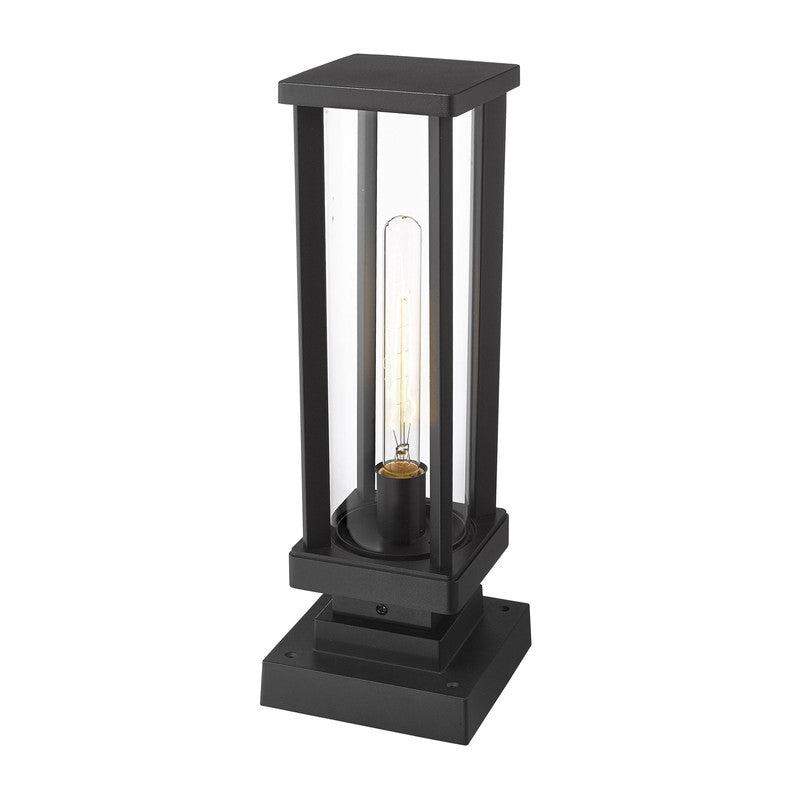 586PHMS-SQPM - Glenwood 1 Light 8" Pier Mount