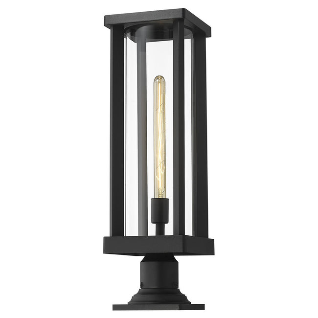 586PHBR-533PM - Glenwood 1 Light 8" Pier Mount