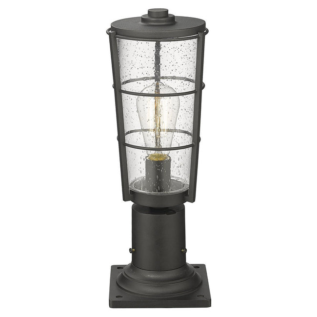 591PHM-533PM - Helix 1 Light 6" Pier Mount