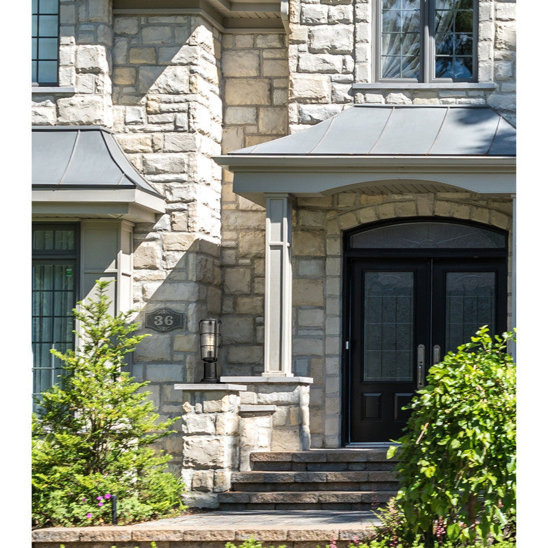 591PHM-533PM - Helix 1 Light 6" Pier Mount