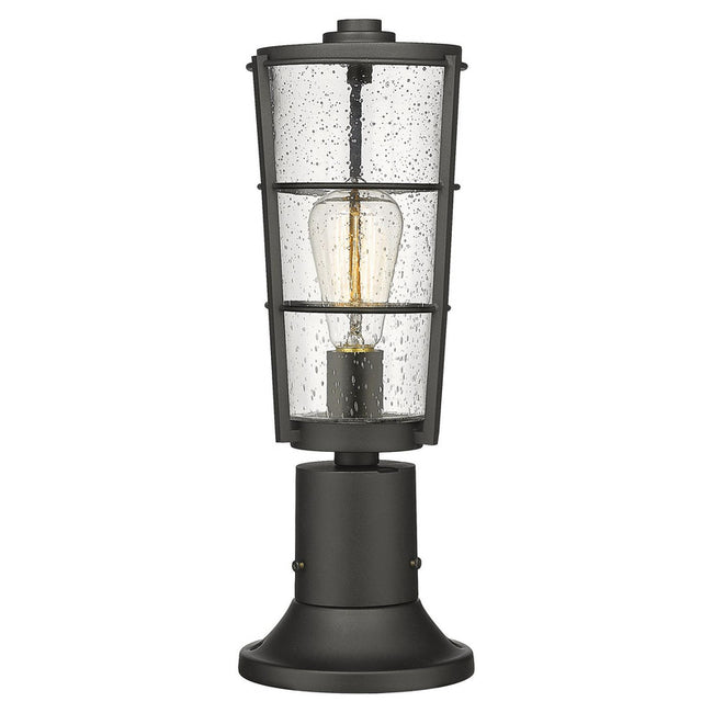 591PHM-553PM - Helix 1 Light 6" Pier Mount