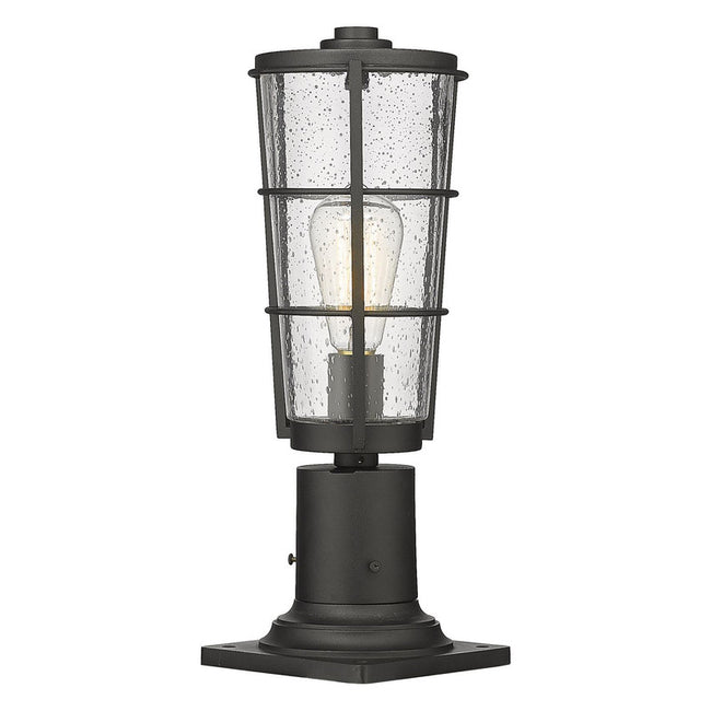 591PHM-533PM - Helix 1 Light 6" Pier Mount