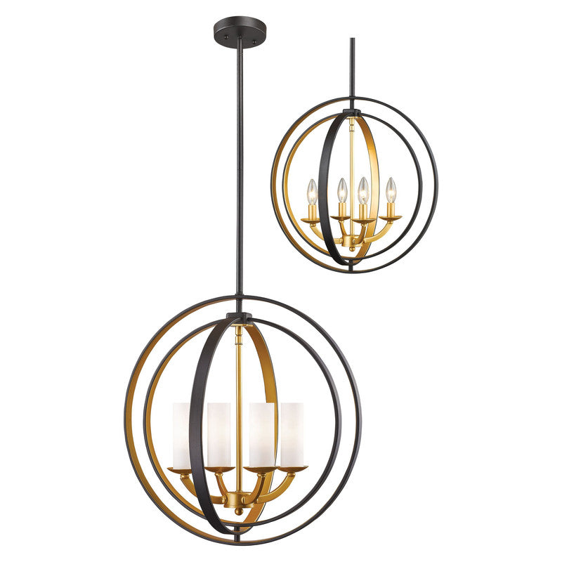 Z-Lite 6002-4S - Ashling 4 Light 20" Pendant