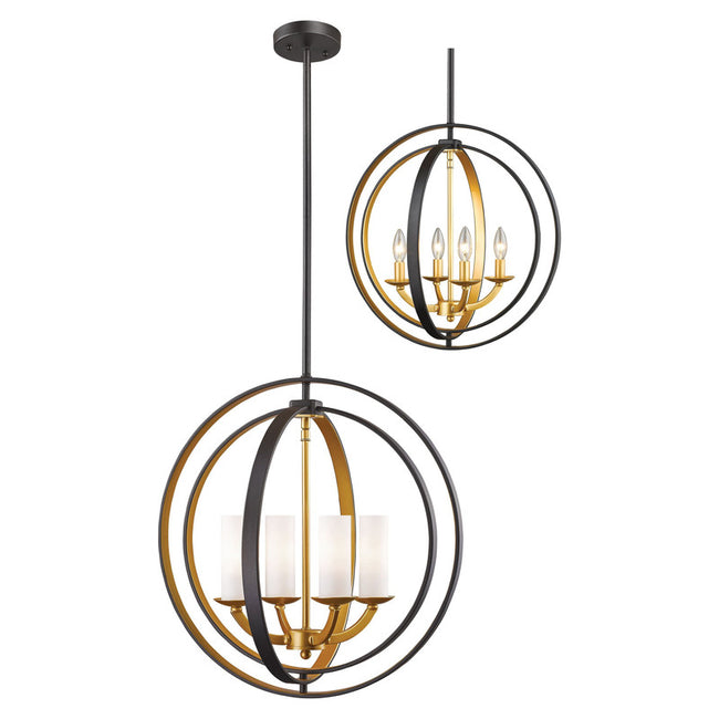 Z-Lite 6002-4S - Ashling 4 Light 20" Pendant