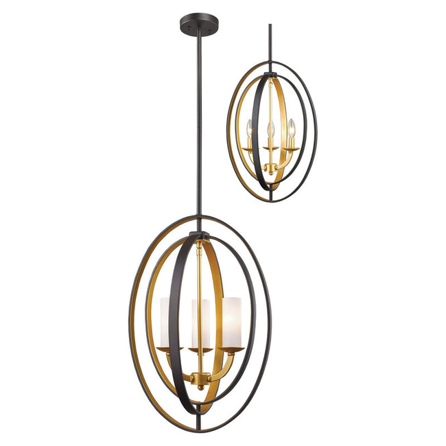 Z-Lite 6004-3S - Ashling 3 Light 15" Pendant