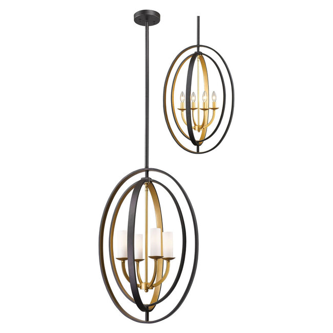 Z-Lite 6004-4L - Ashling 4 Light 19" Pendant