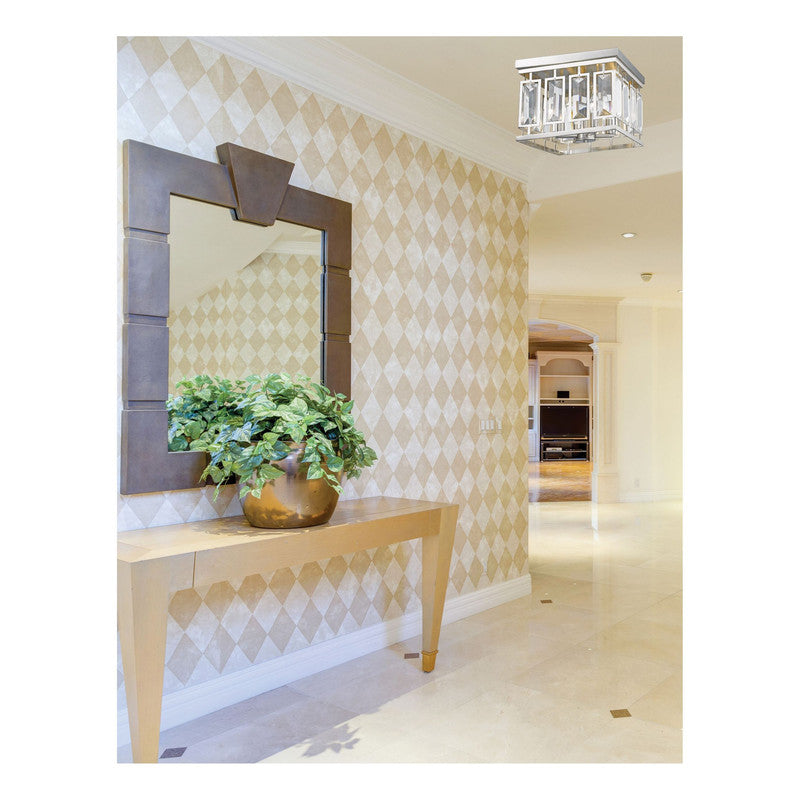 Z-Lite 6006F - Mersesse 4 Light 12" Flush Mount
