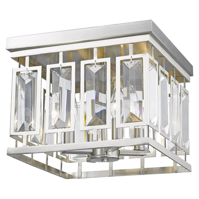 Z-Lite 6006F - Mersesse 4 Light 12" Flush Mount