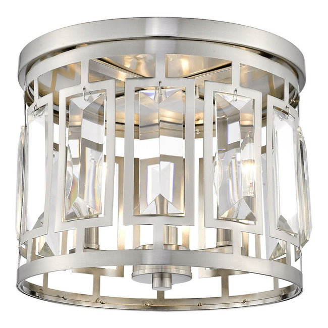 Z-Lite 6007F - Mersesse 3 Light 13" Flush Mount