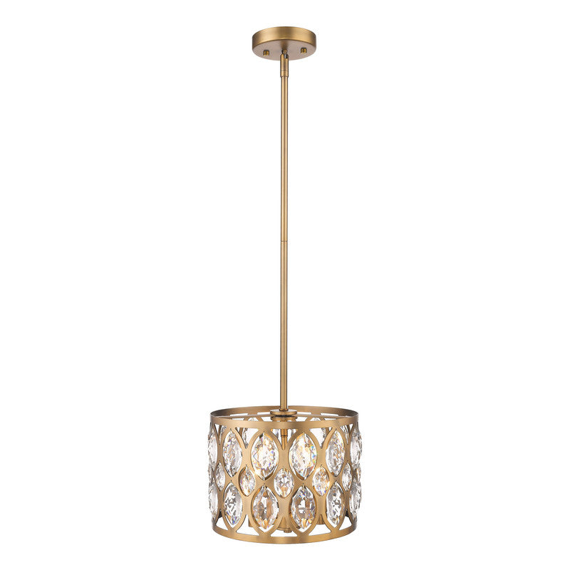 Z-Lite 6010-12 - Dealey 3 Light 12" Chandelier
