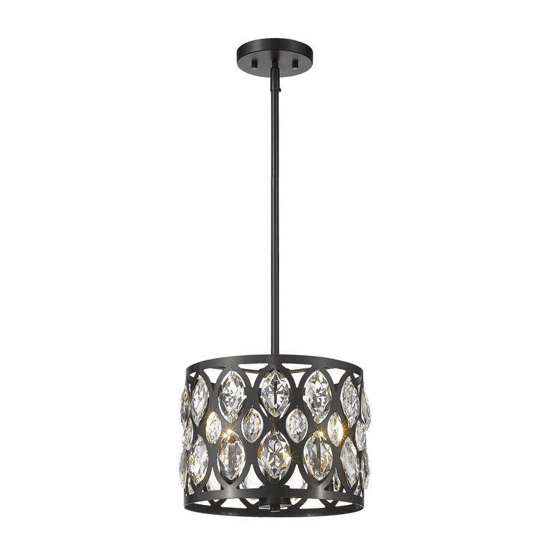 Z-Lite 6010-12 - Dealey 3 Light 12" Chandelier