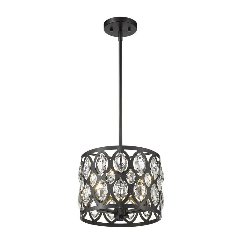Z-Lite 6010-12 - Dealey 3 Light 12" Chandelier