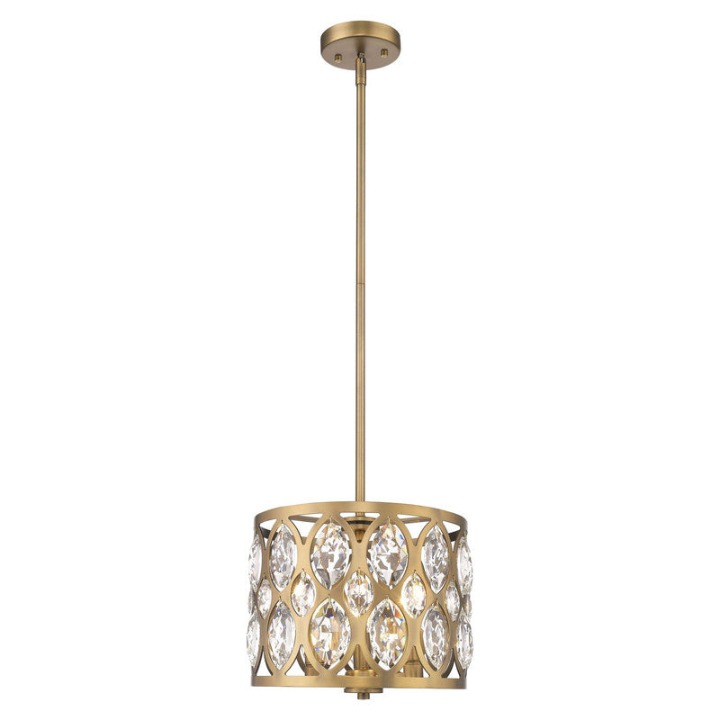 Z-Lite 6010-12 - Dealey 3 Light 12" Chandelier