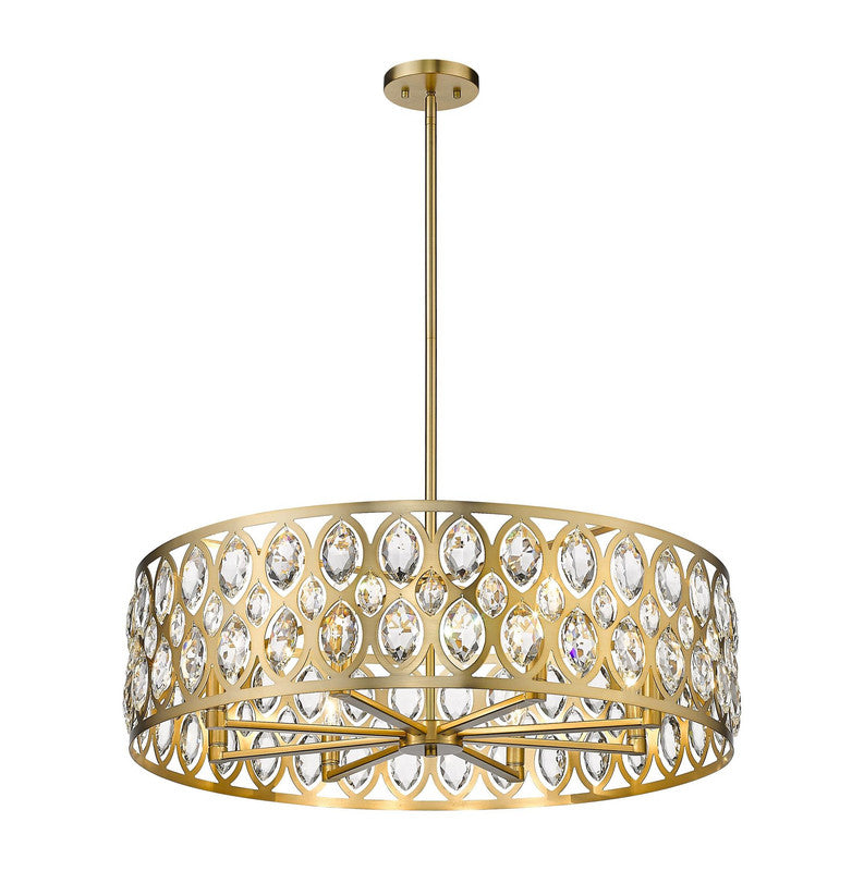 Z-Lite 6010-30 - Dealey 8 Light 30" Chandelier