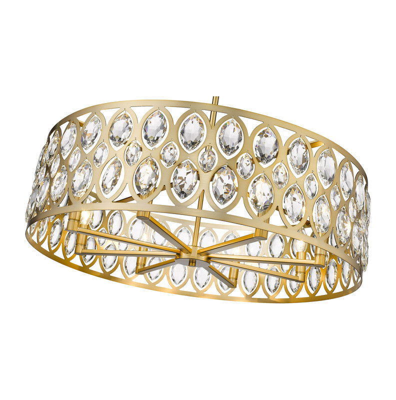 Z-Lite 6010-30 - Dealey 8 Light 30" Chandelier