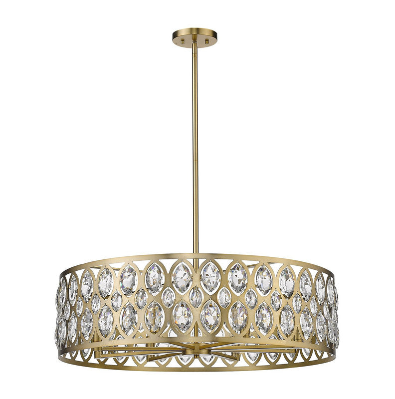 Z-Lite 6010-30 - Dealey 8 Light 30" Chandelier