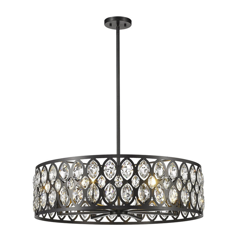Z-Lite 6010-30 - Dealey 8 Light 30" Chandelier