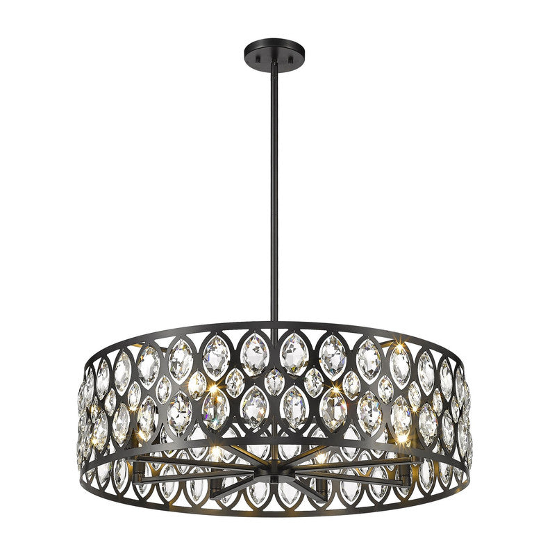 Z-Lite 6010-30 - Dealey 8 Light 30" Chandelier