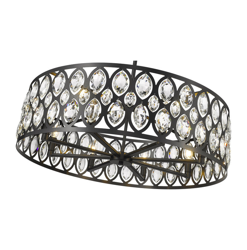 Z-Lite 6010-30 - Dealey 8 Light 30" Chandelier