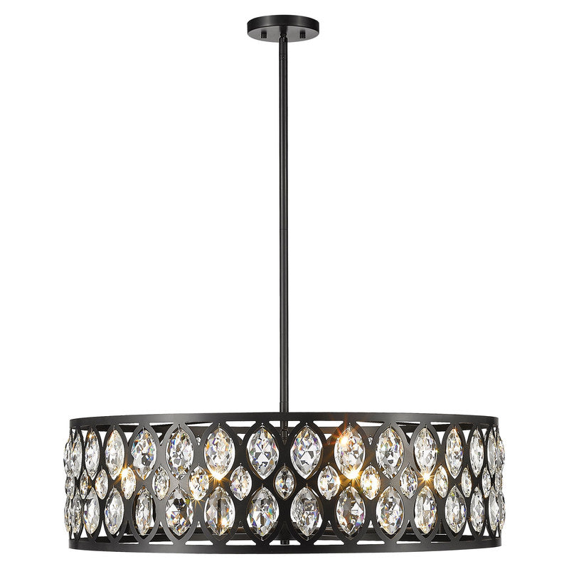 Z-Lite 6010-30 - Dealey 8 Light 30" Chandelier
