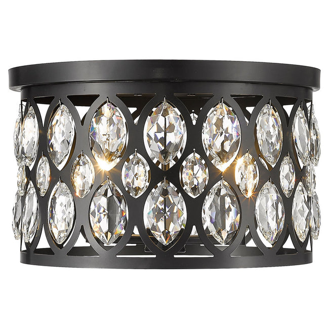 Z-Lite 6010F15 - Dealey 4 Light 16" Flush Mount