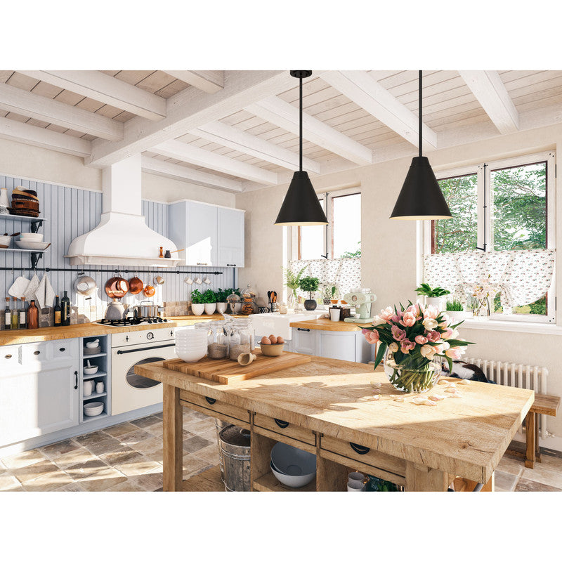 Z-Lite 6011P12 - Eaton 1 Light 12" Pendant