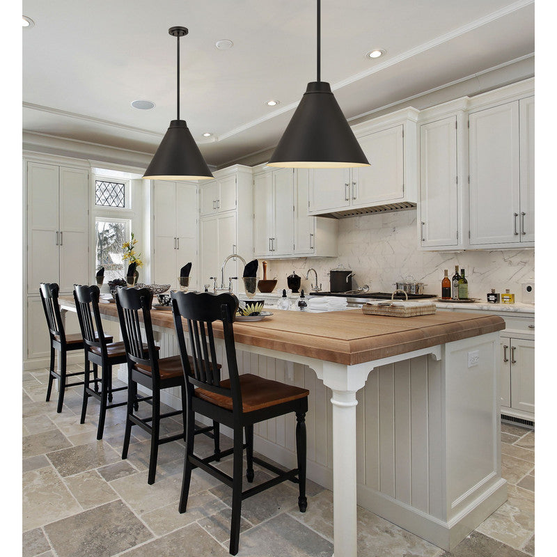 Z-Lite 6011P18 - Eaton 1 Light 18" Pendant