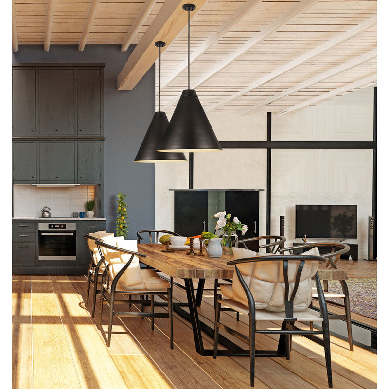 Z-Lite 6011P24 - Eaton 1 Light 24" Pendant