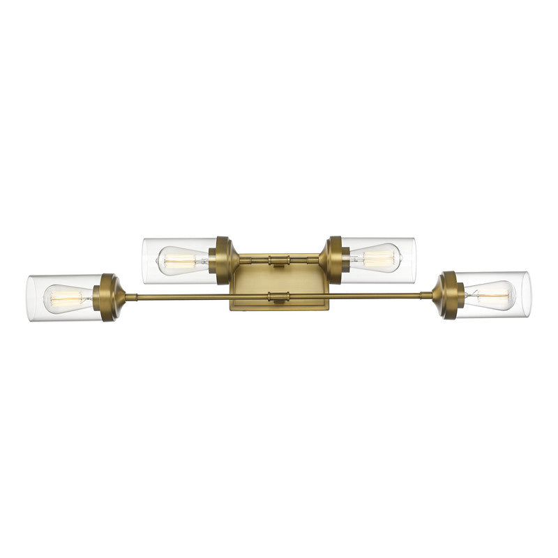 Z-Lite 617-4V - Calliope 4 Light 38" Vanity Light