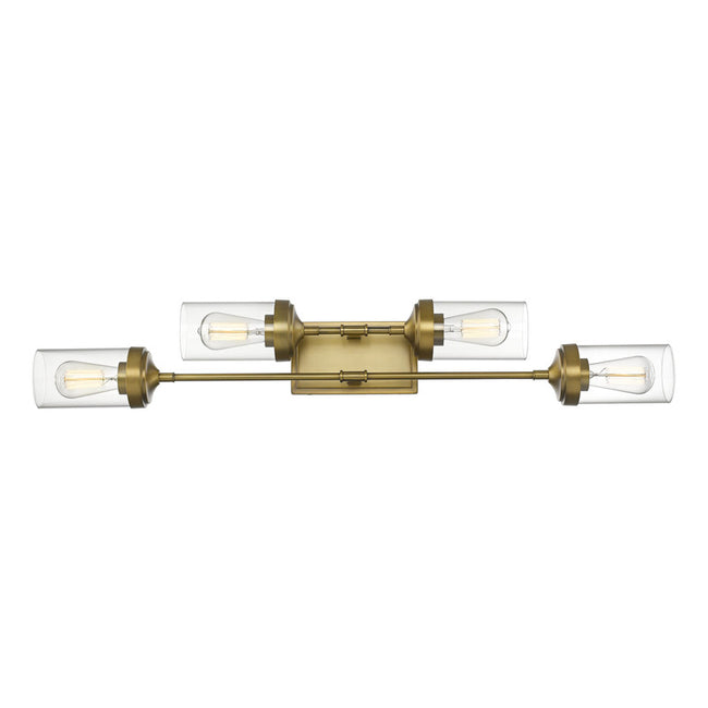 Z-Lite 617-4V - Calliope 4 Light 38" Vanity Light