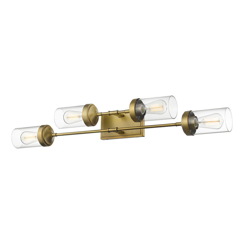 Z-Lite 617-4V - Calliope 4 Light 38" Vanity Light