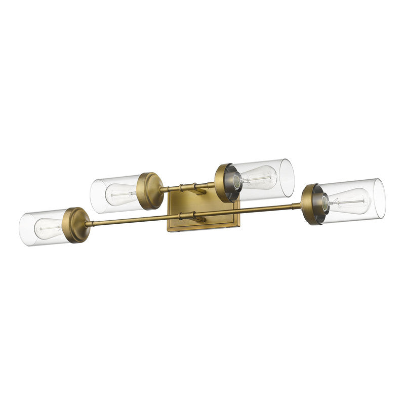 Z-Lite 617-4V - Calliope 4 Light 38" Vanity Light