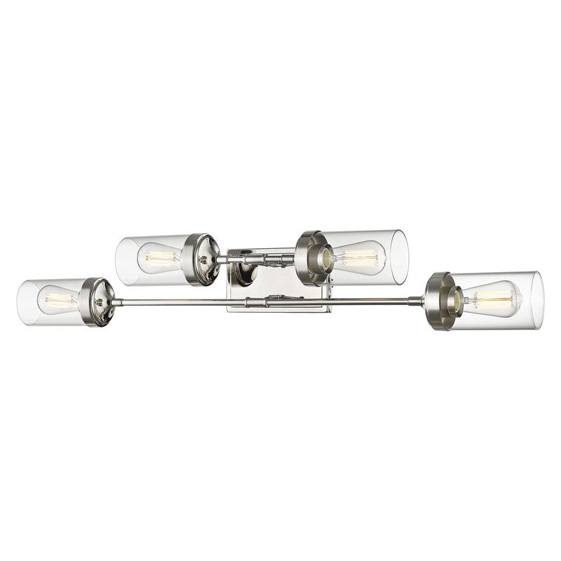Z-Lite 617-4V - Calliope 4 Light 38" Vanity Light