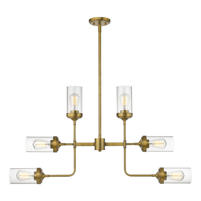 Z-Lite 617-6 - Calliope 6 Light 42" Pendant