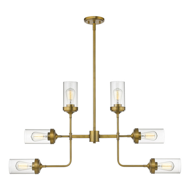 Z-Lite 617-6 - Calliope 6 Light 42" Pendant