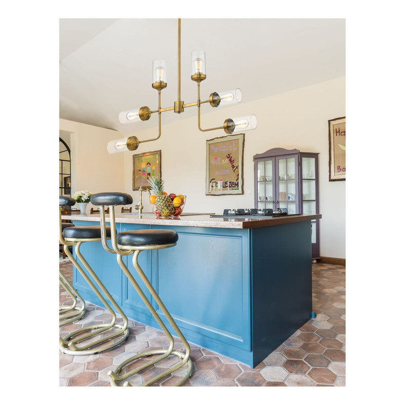 Z-Lite 617-6 - Calliope 6 Light 42" Pendant