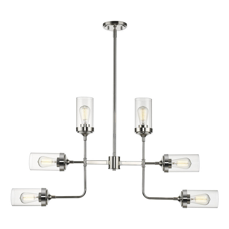 Z-Lite 617-6 - Calliope 6 Light 42" Pendant