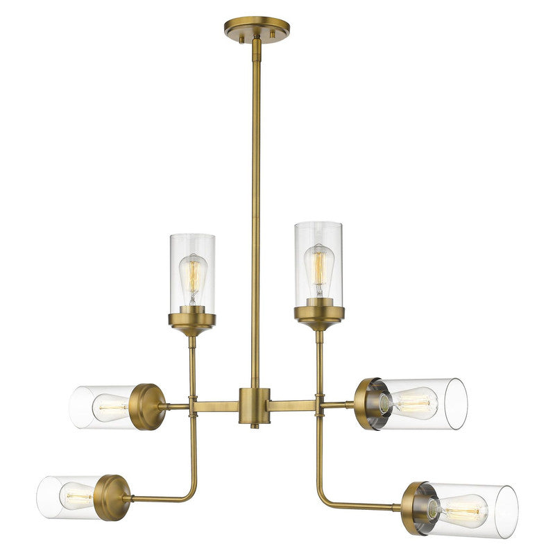 Z-Lite 617-6 - Calliope 6 Light 42" Pendant