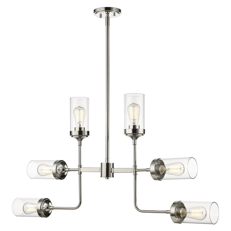 Z-Lite 617-6 - Calliope 6 Light 42" Pendant