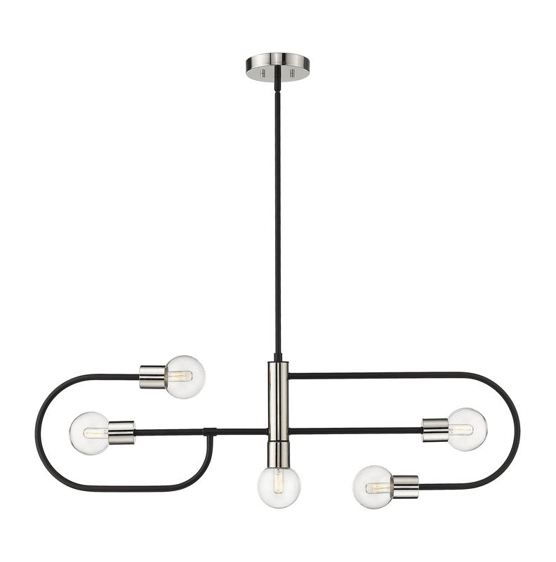 Z-Lite 621-5L - Neutra 5 Light 44" Chandelier