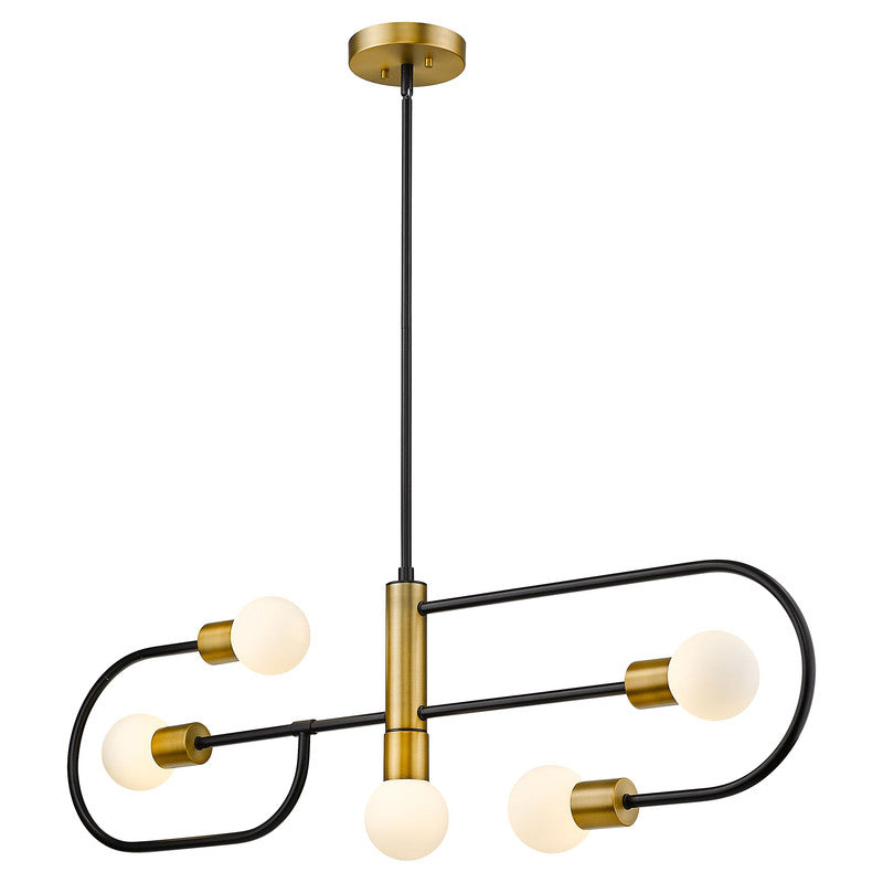 Z-Lite 621-5L - Neutra 5 Light 44" Chandelier