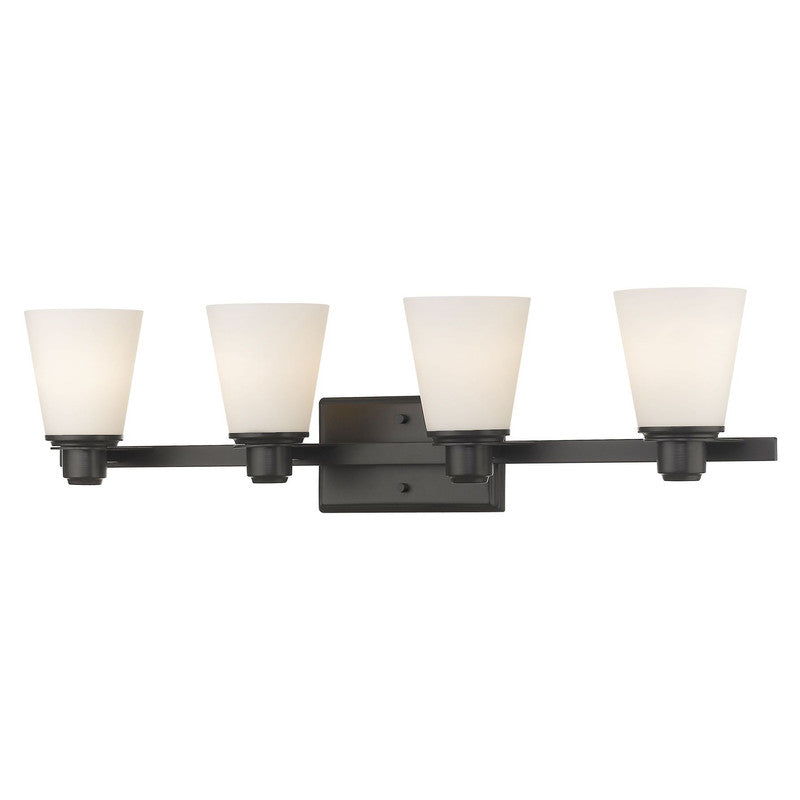 Z-Lite 7001-4V - Kayla 4 Light 30" Vanity Light