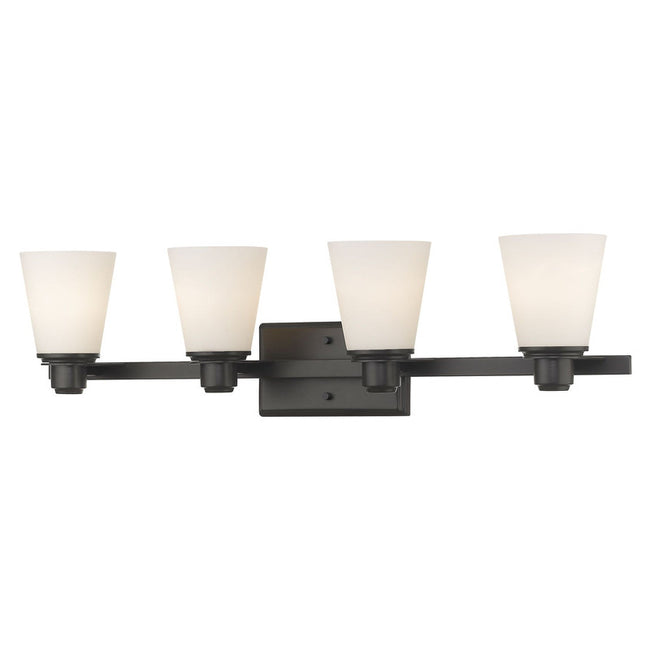 Z-Lite 7001-4V - Kayla 4 Light 30" Vanity Light