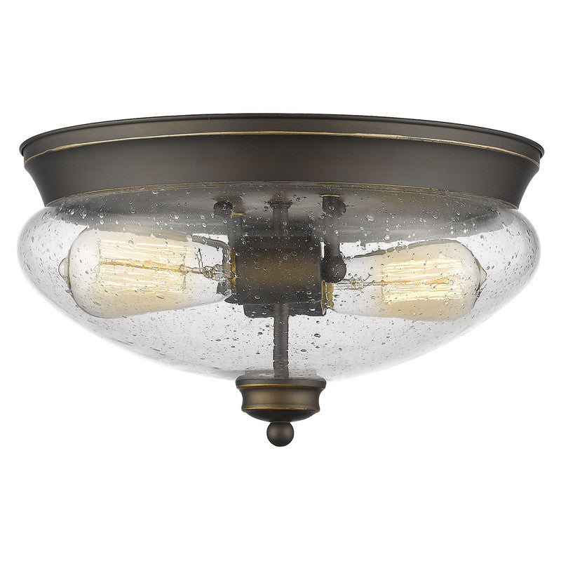 Z-Lite 721F2 - Amon 2 Light 13" Flush Mount