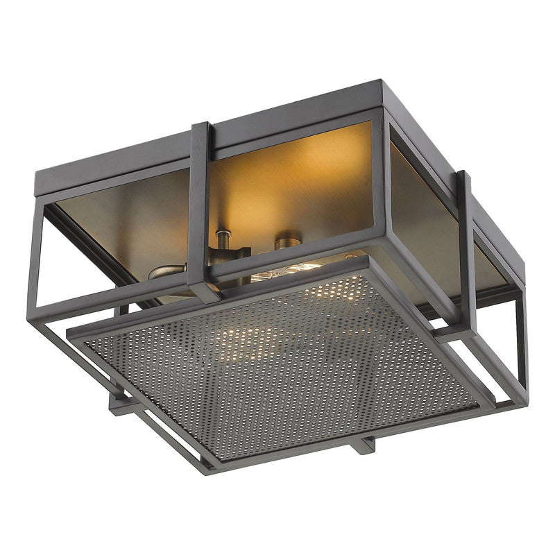 Z-Lite 724F13 - Halcyon 2 Light 14" Flush Mount