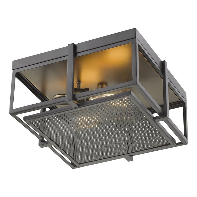 Z-Lite 724F13 - Halcyon 2 Light 14" Flush Mount