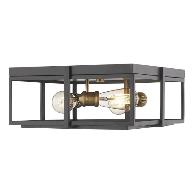 Z-Lite 724F15 - Halcyon 3 Light 16" Flush Mount