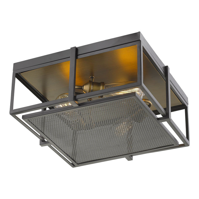 Z-Lite 724F15 - Halcyon 3 Light 16" Flush Mount