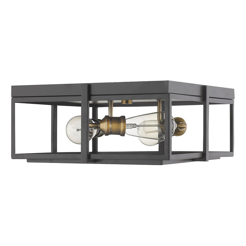 Z-Lite 724F15 - Halcyon 3 Light 16" Flush Mount