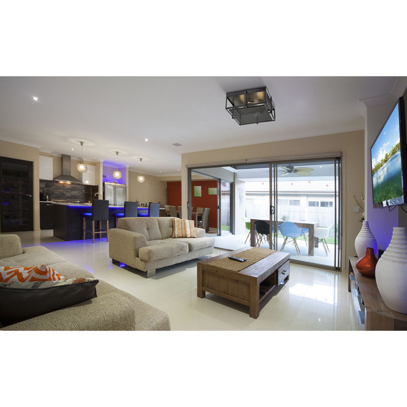 Z-Lite 724F15 - Halcyon 3 Light 16" Flush Mount